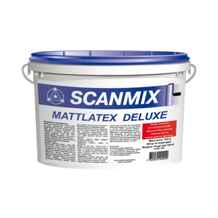Водоемульсія Skanmix Mattlatex Deluxe, 2.5л