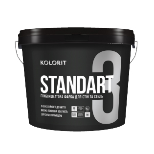 Водоемульсія Kolorit Standart 3, 0.9л