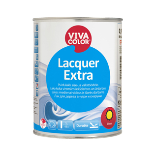Лак алкідно-уретановий Vivacolor Lacquer Extra напівмат, 0.9л