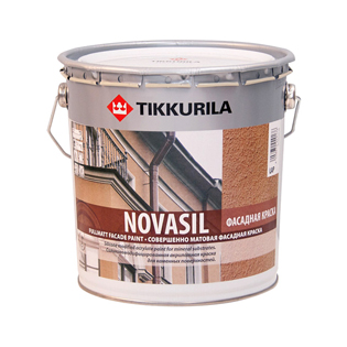 Фасадна фарба Tikkurila Novasil (база с), 2.7л