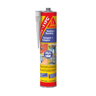 Поліуритановий клей герметик Sika Flex 11 FC сірий, 300мл