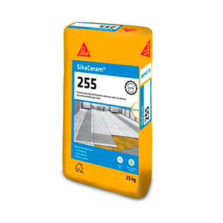 Білий клей для плитки SikaCeram 255, 25кг