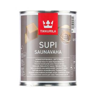 Віск для поверхонь сауни Tikkurila Supi Saunavaha, 0.9л