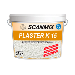 Баранек акриловий Scanmix Plaster K (зерно 1.5), 25кг